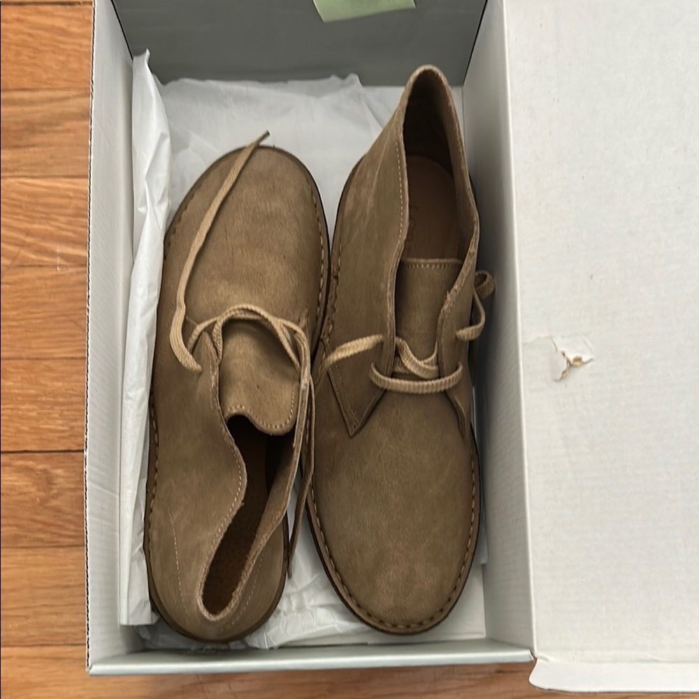 Men's Tan Suede Shoes